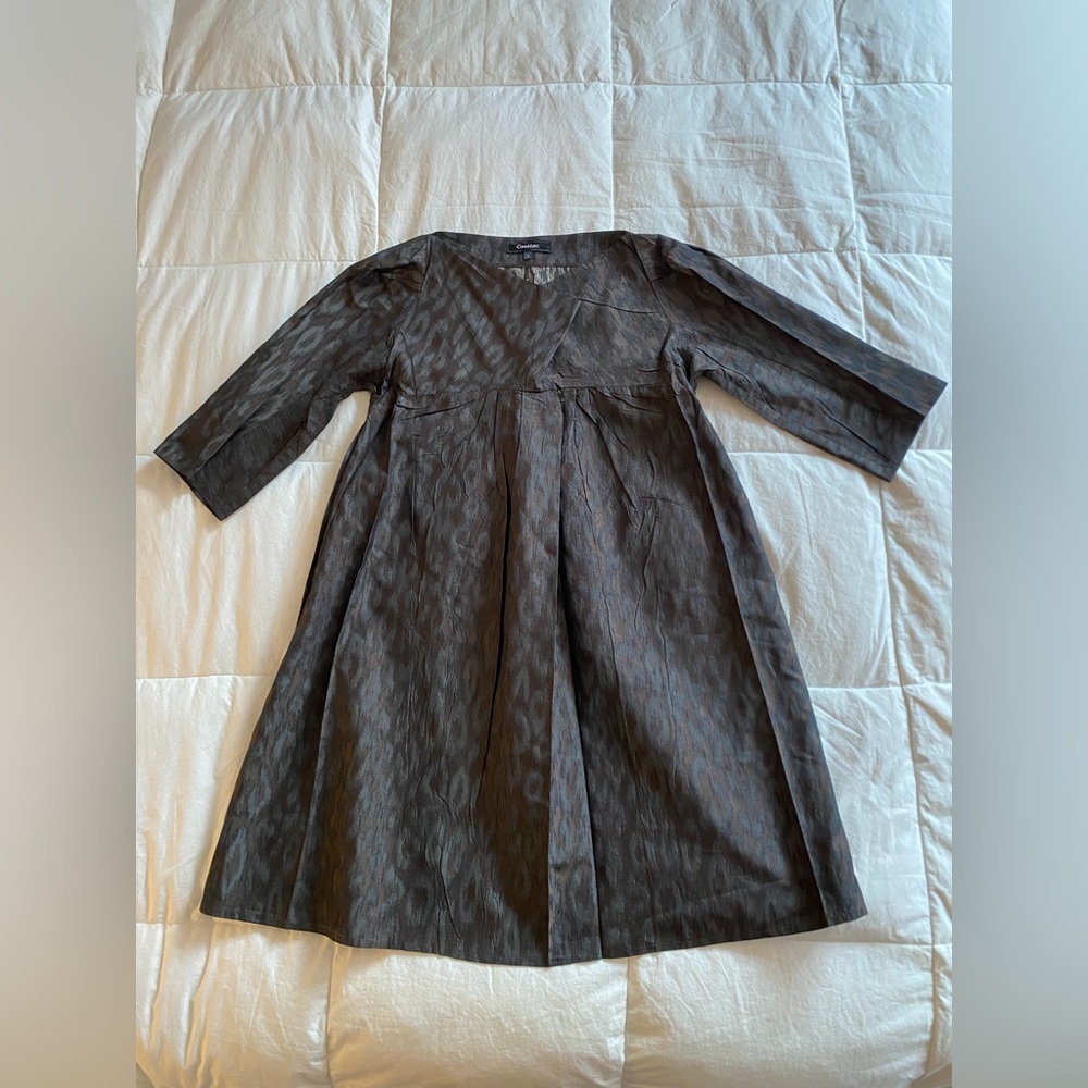 cotelac leopard print dress